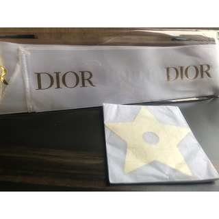 クリスチャンディオール(Christian Dior)のChristian Dior ディオールチャーム&ロゴ付きリボン(チャーム)