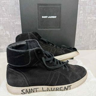 サンローラン(Saint Laurent)の【美品】サンローラン　ハイカットスニーカー　スニーカー　42 27cm(スニーカー)