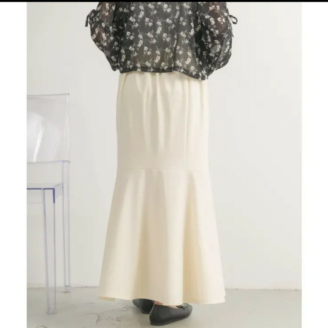 RETRO GIRL(レトロガール)のレトロガール　ジョーゼットマーメイドスカート　ピンク レディースのスカート(ロングスカート)の商品写真