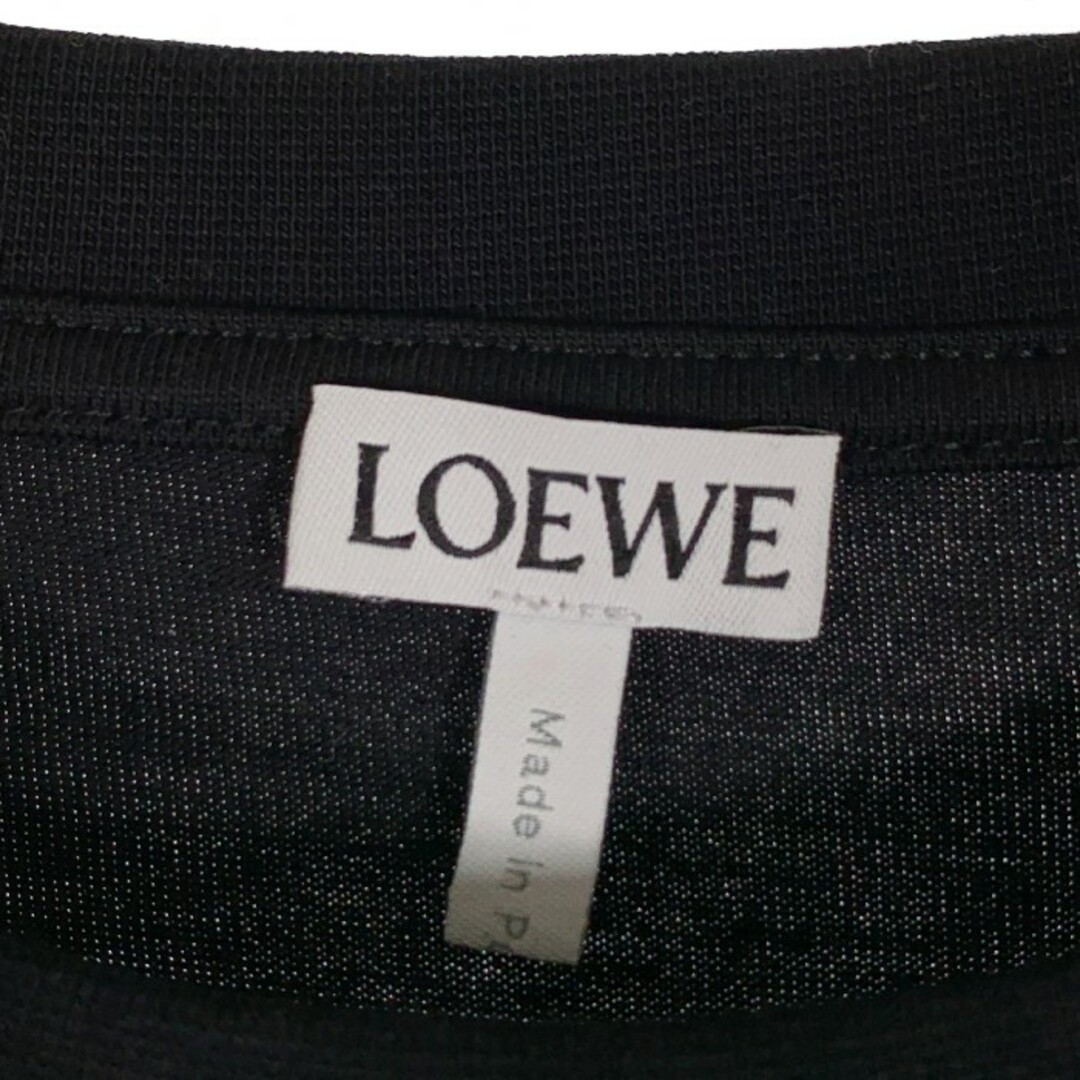 LOEWE(ロエベ)のLOEWE ロエベ 23AW ANAGRAM LONG SLEEVE T-SHIRT アナグラム ロングスリーブ Tシャツ ブラック H526Y24J04 Size S メンズのトップス(Tシャツ/カットソー(七分/長袖))の商品写真