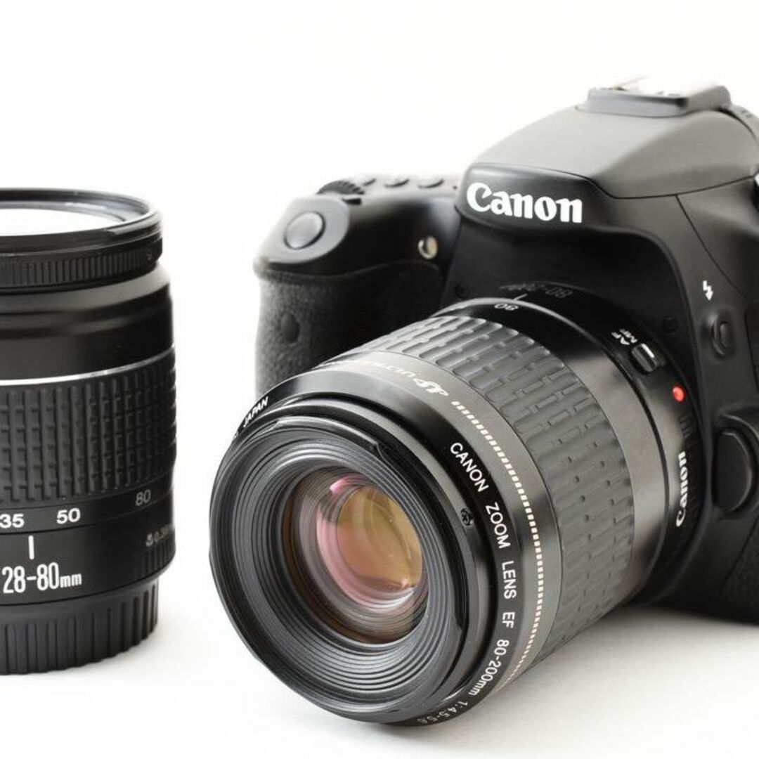 美品　Canon EOS70D ダブルズームキット キヤノン　Wi-Fi搭載デジタル一眼