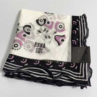 アナスイ(ANNA SUI)の《新品》ANNA SUI 花柄 フリル ハンカチ(ハンカチ)