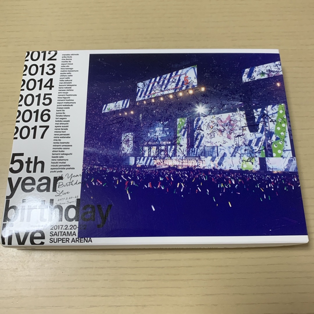 DVD/ブルーレイ乃木坂46　5th YEAR BIRTHDAY LIVE　Blu-ray