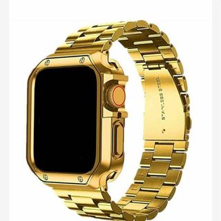 AppleWatch アップルウォッチベルト ステンレス ピンクゴールド(その他)