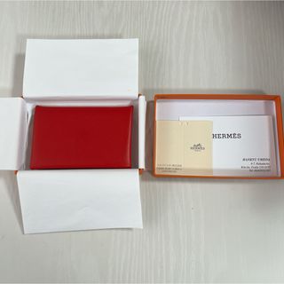 エルメス(Hermes)のエルメス　カルヴィ　名刺入れ　カードケース(名刺入れ/定期入れ)