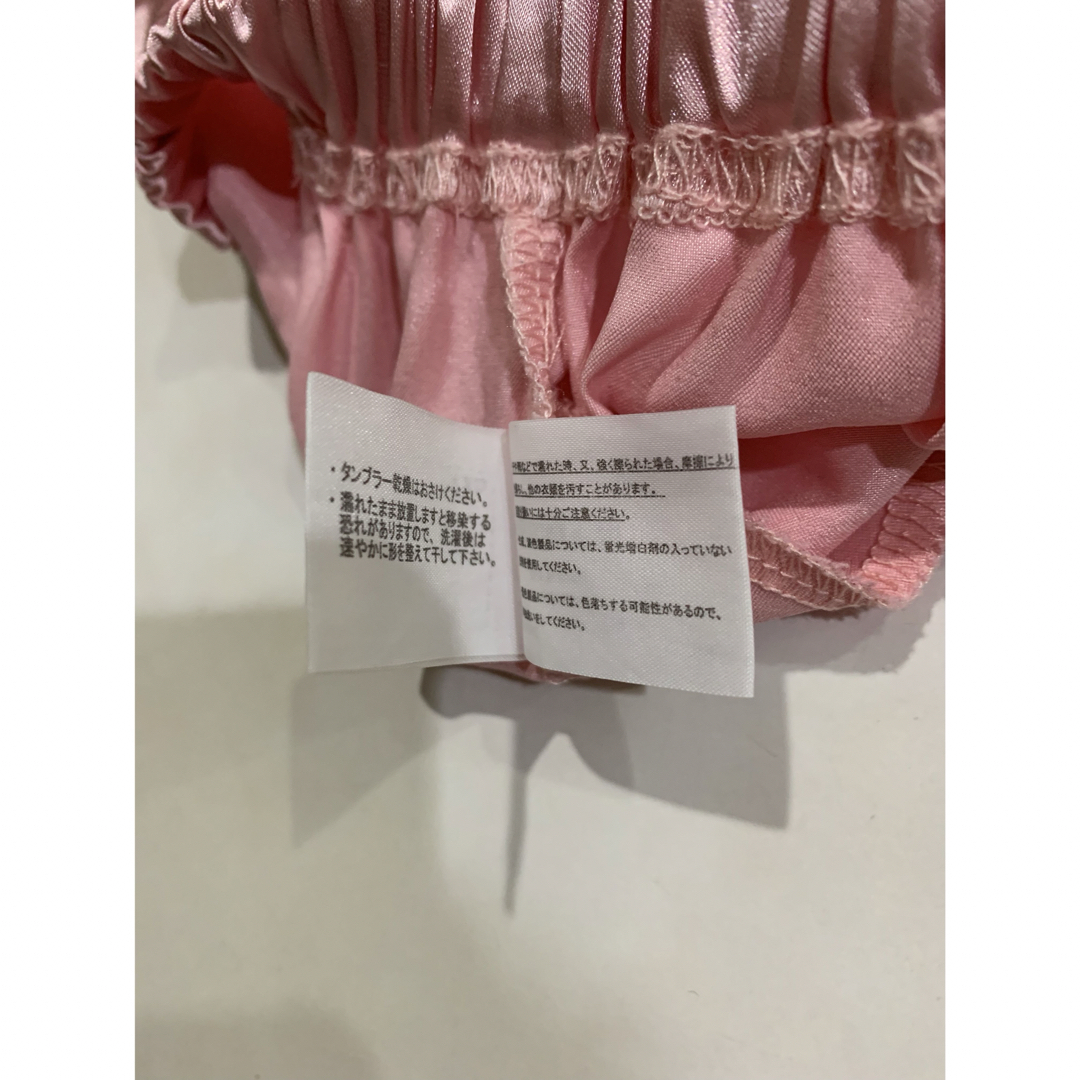 サテン　ピンク　ショートパンツ　150 キッズ/ベビー/マタニティのキッズ服女の子用(90cm~)(パンツ/スパッツ)の商品写真