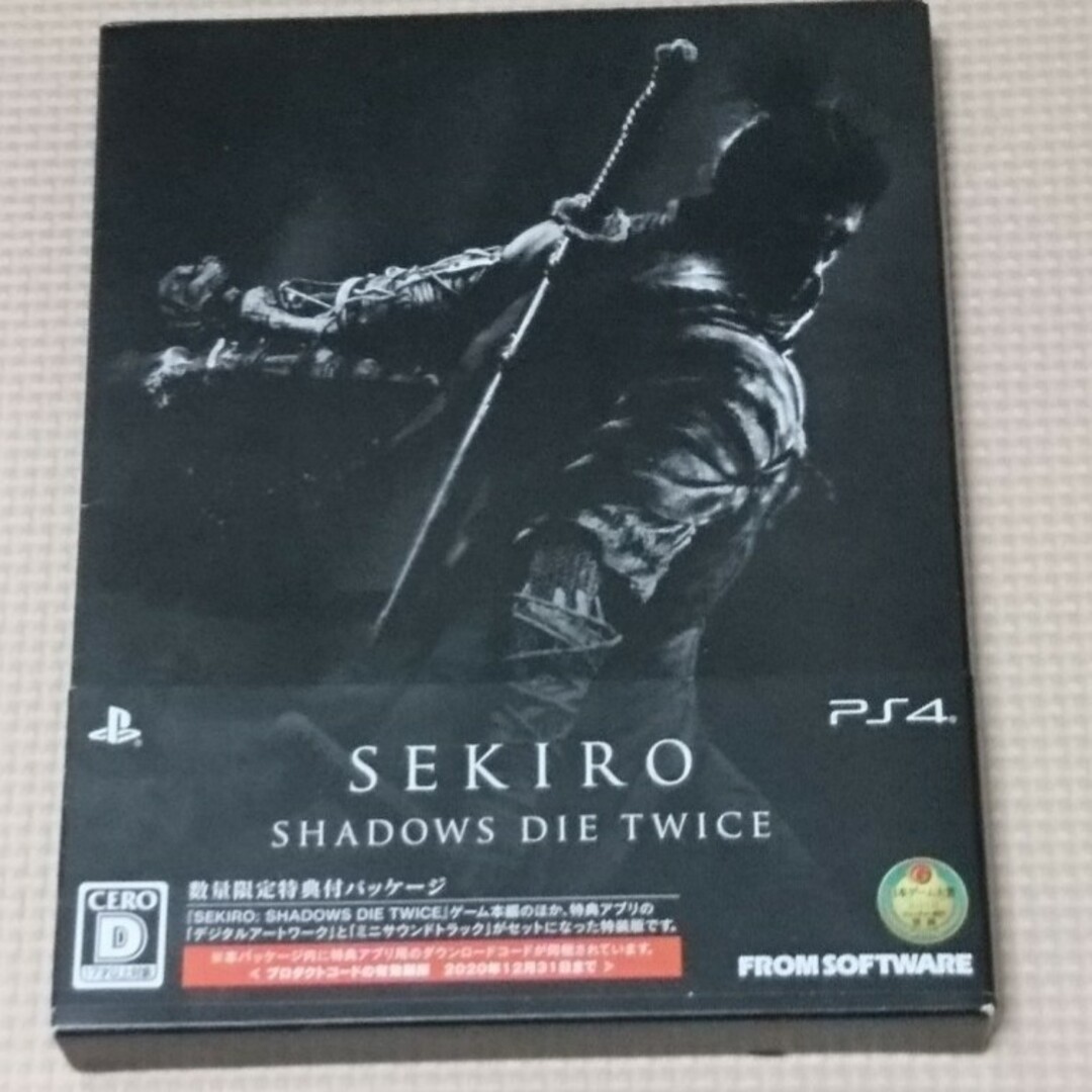 SEKIRO： SHADOWS DIE TWICE エンタメ/ホビーのゲームソフト/ゲーム機本体(家庭用ゲームソフト)の商品写真