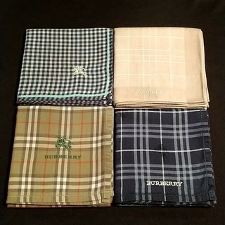 バーバリー(BURBERRY)のBURBERRY ハンカチセット(ハンカチ/ポケットチーフ)