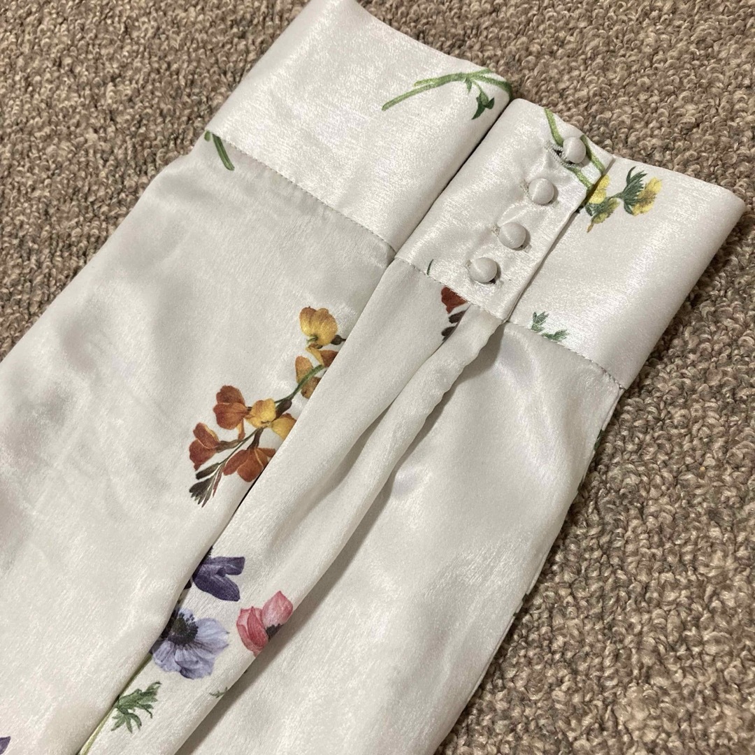 Ameri VINTAGE(アメリヴィンテージ)の専用♡アメリ AMERI ワンピース シャツ チュニック フレア ロング 花柄 レディースのワンピース(ロングワンピース/マキシワンピース)の商品写真