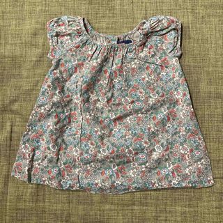 ベビーギャップ(babyGAP)のbabyGAP はながらグレーチュニック(ワンピース)