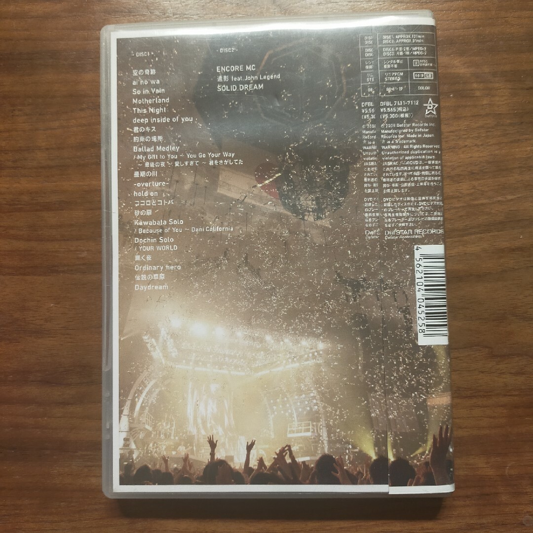 CHEMISTRY　2008　TOUR　“Face　to　Face”　BUDOK エンタメ/ホビーのDVD/ブルーレイ(ミュージック)の商品写真