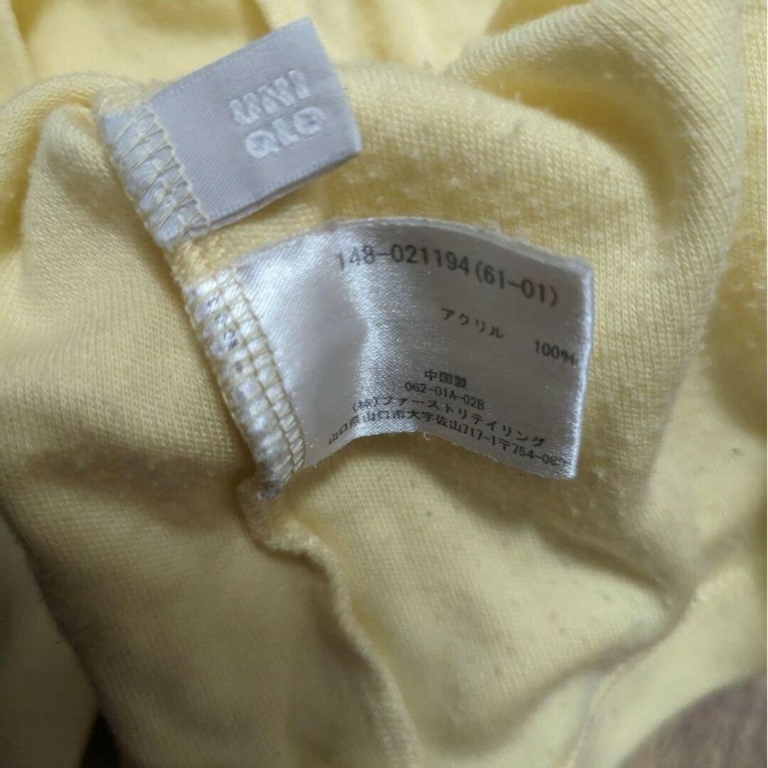 UNIQLO(ユニクロ)のタートルネック2枚セット キッズ/ベビー/マタニティのキッズ服女の子用(90cm~)(Tシャツ/カットソー)の商品写真