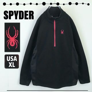 スパイダー(SPYDER)のスパイダー★アウトバウンド ハーフジップセータージャケット★ニットフリースXL(ウエア/装備)