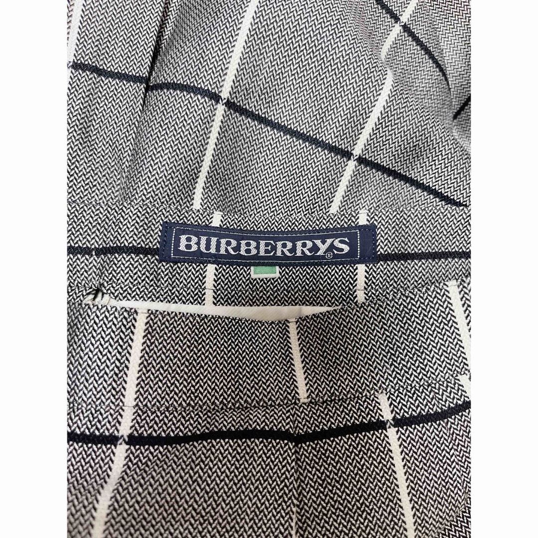 BURBERRY(バーバリー)の希少Burberrys90年代ヴィンテージスカート　シルク　ウール混　チェック柄 レディースのスカート(ロングスカート)の商品写真