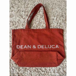 ディーンアンドデルーカ(DEAN & DELUCA)のオレンジカラーホリデー限定トート(Lサイズ)(トートバッグ)