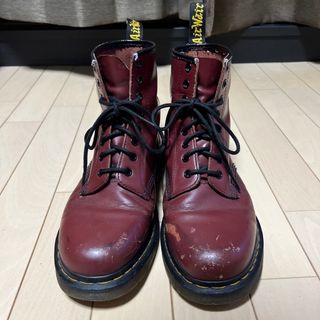 ドクターマーチン(Dr.Martens)のドクターマーチン　８ホールブーツ　チェリーレッド(ブーツ)