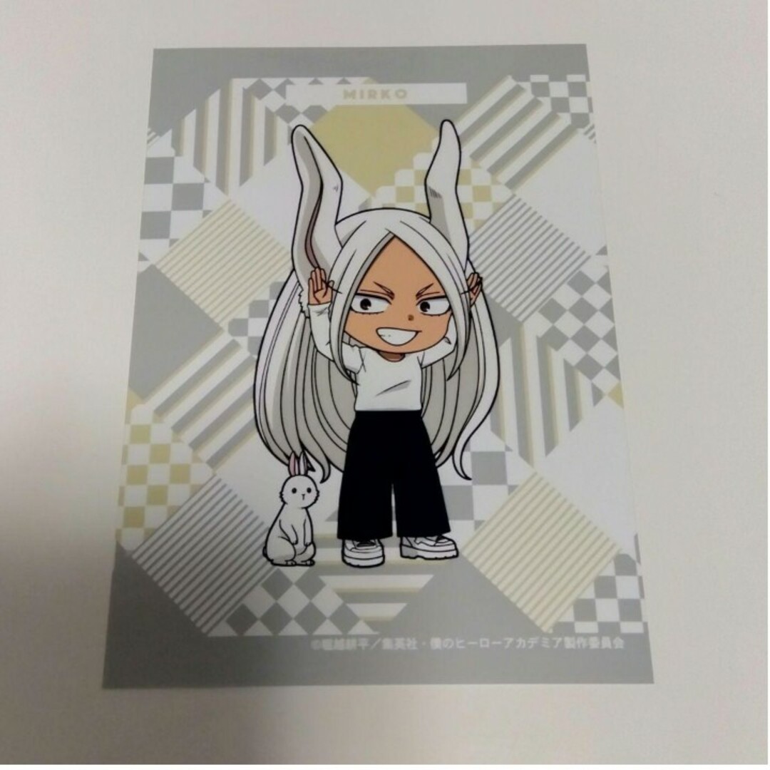 BANDAI(バンダイ)のヒロアカ ブロマイド JF2023 ミルコ エンタメ/ホビーのアニメグッズ(その他)の商品写真