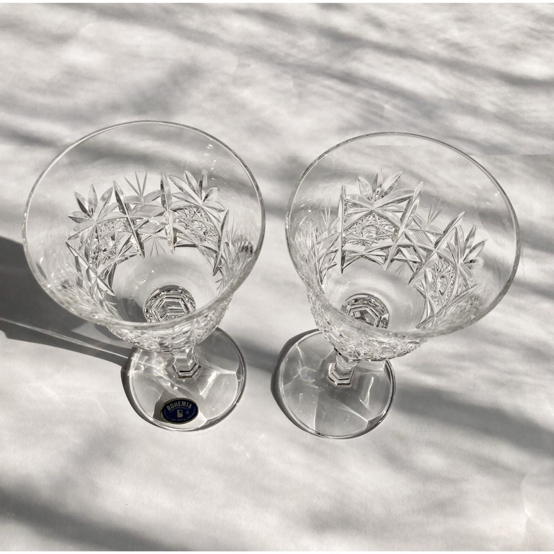 BOHEMIA Cristal - 【美品】BOHEMIA チェコ ボヘミアングラス BOHEMIA Cristal - 【美品】BOHEMIA チェコ ボヘミアングラス