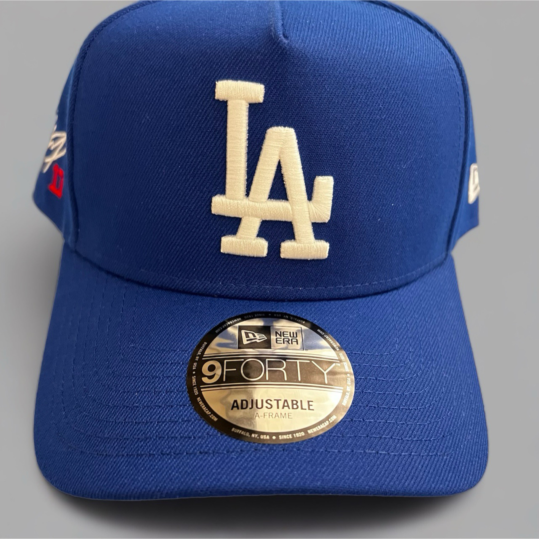 NEW ERA(ニューエラー)の大谷翔平　ドジャース　刺繍サイン入り　ニューエラ　帽子　フリーサイズ メンズの帽子(キャップ)の商品写真