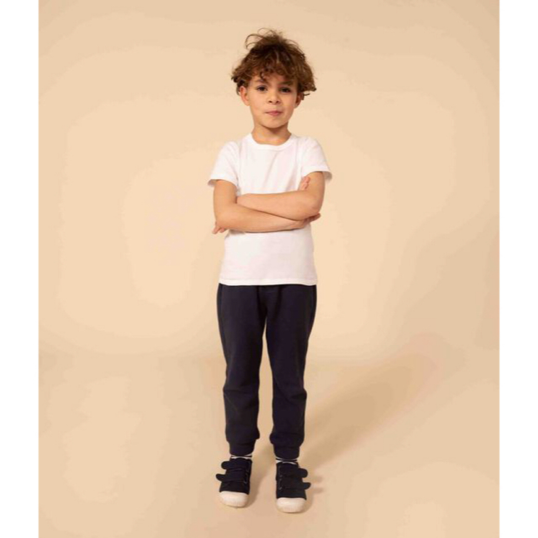 PETIT BATEAU(プチバトー)の専用！新品未使用  プチバトー  ホワイト半袖Tシャツ  2枚組  12ans キッズ/ベビー/マタニティのキッズ服男の子用(90cm~)(下着)の商品写真