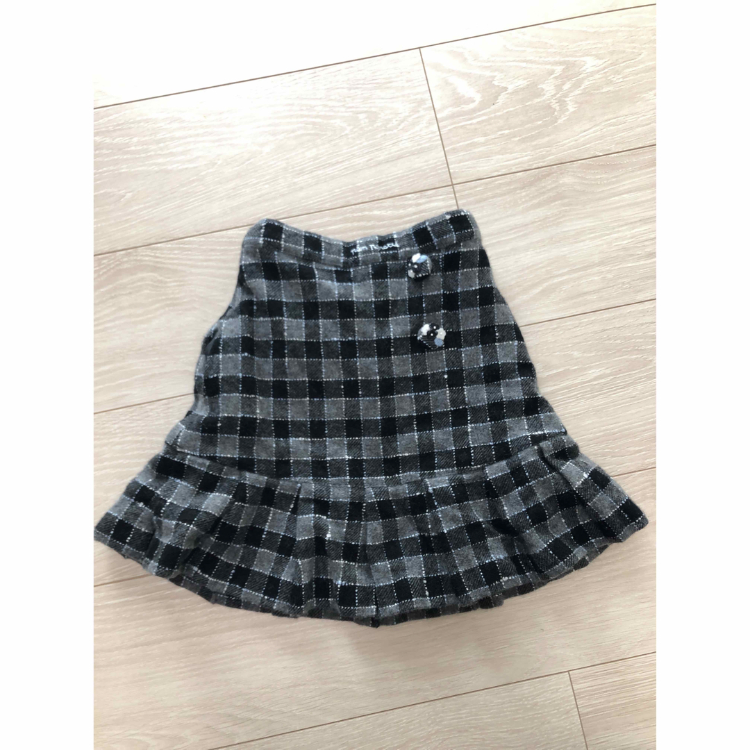 pom ponette(ポンポネット)の120センチ　 ポンポネット　スカート　チェック　冬服 キッズ/ベビー/マタニティのキッズ服女の子用(90cm~)(スカート)の商品写真