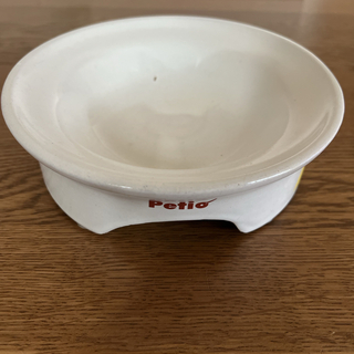 ペティオ(Petio)のペット用　陶器　食器　餌入れ　ペティオ　猫柄(その他)