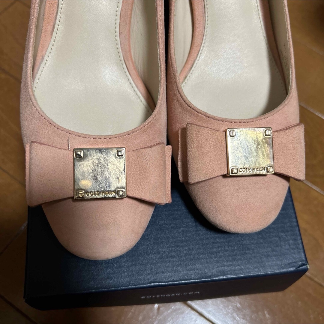 Cole Haan(コールハーン)の【美品】COLE HAAN☆パンプス☆5.5B(22.5cm)☆ピンク レディースの靴/シューズ(ハイヒール/パンプス)の商品写真