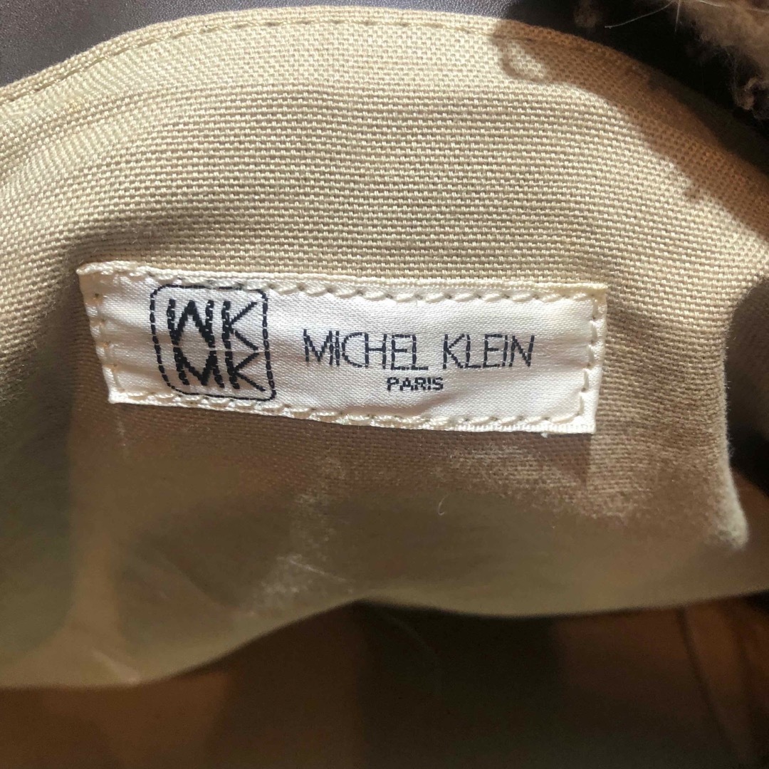 MK MICHEL KLEIN(エムケーミッシェルクラン)のMICHEL KLEIN ハンドバッグ　コーデュロイ レディースのバッグ(ハンドバッグ)の商品写真