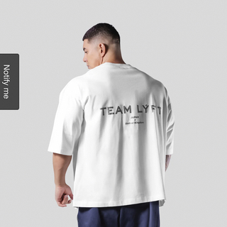 TEAM LÝFT EXTRA BIG T-SHIRT - WHITE(Tシャツ/カットソー(半袖/袖なし))