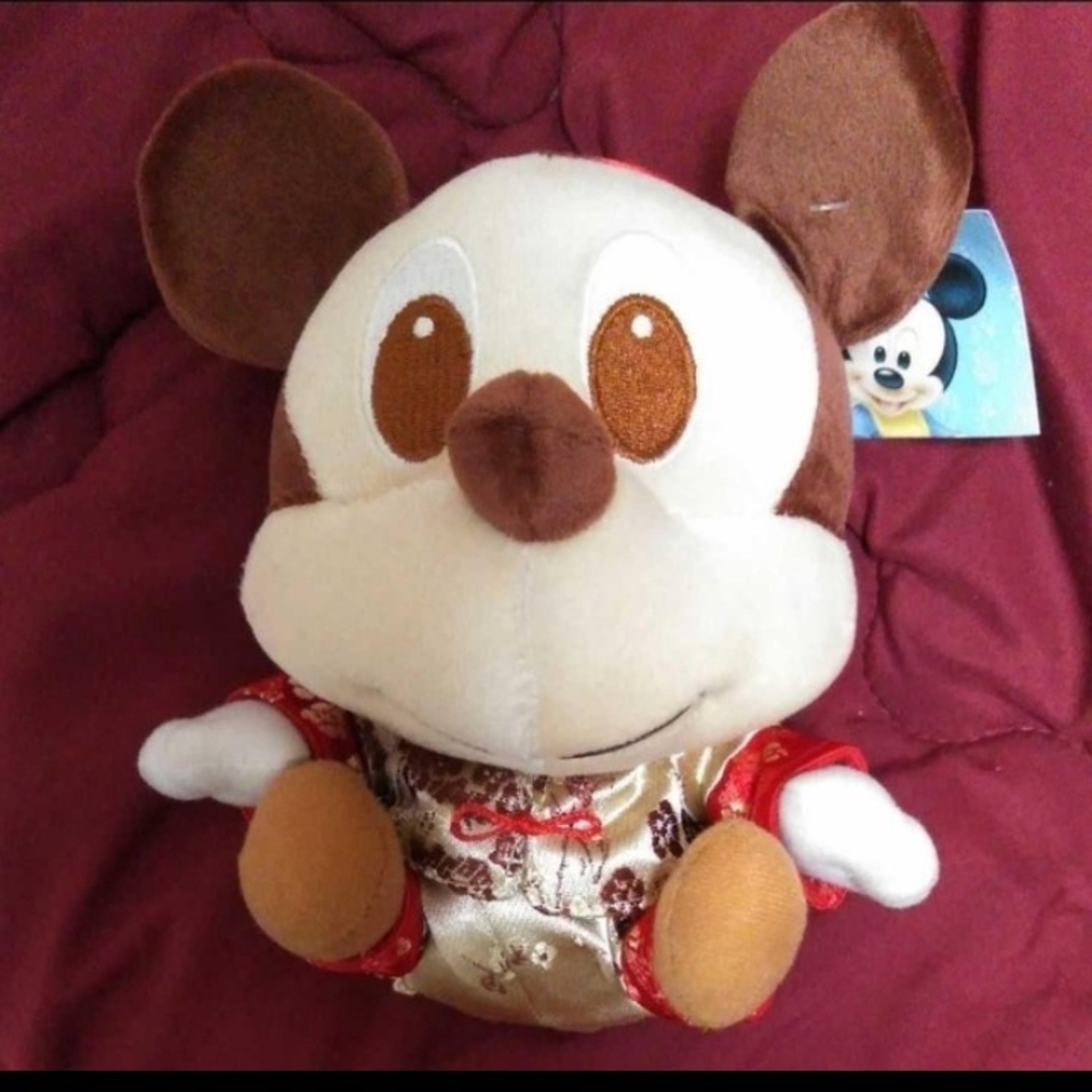ミッキーマウス(ミッキーマウス)のミッキーマウス ぬいぐるみ ゴールド エンタメ/ホビーのおもちゃ/ぬいぐるみ(ぬいぐるみ)の商品写真