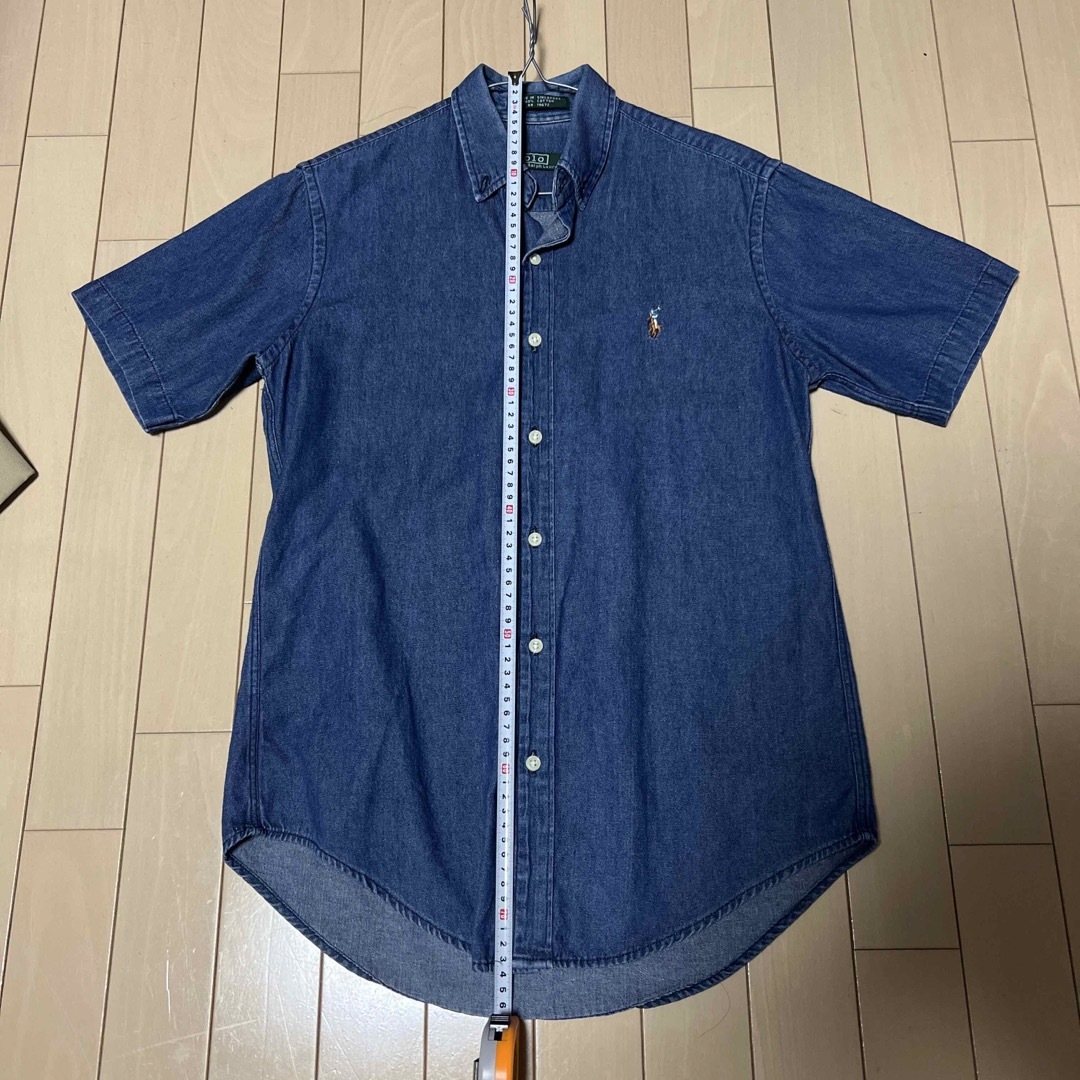 POLO RALPH LAUREN(ポロラルフローレン)のラルフローレン　デニム　半袖シャツ メンズのトップス(シャツ)の商品写真