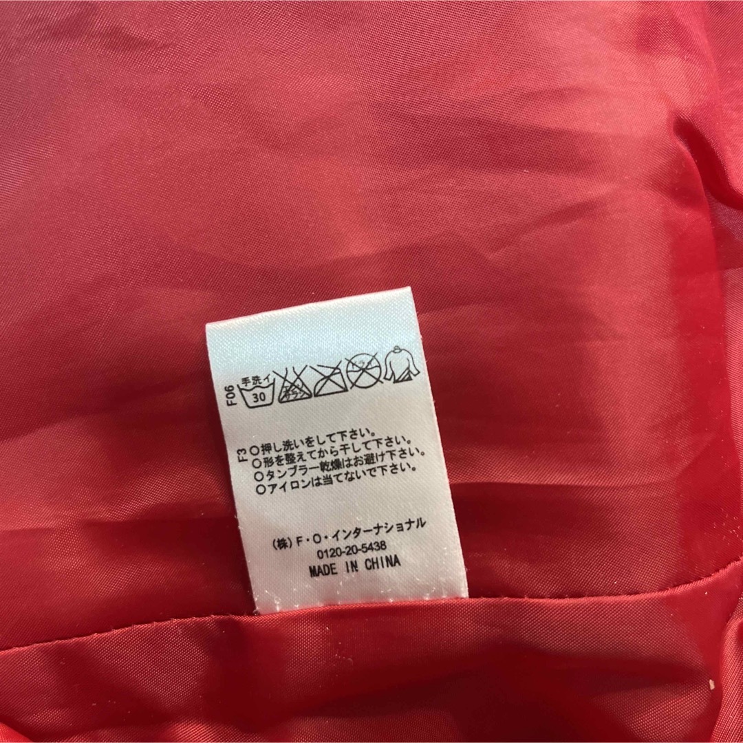 ampersand(アンパサンド)のアンパサンド　ジャンプスーツ　赤　チェック　スキーウェア　女の子 キッズ/ベビー/マタニティのベビー服(~85cm)(カバーオール)の商品写真