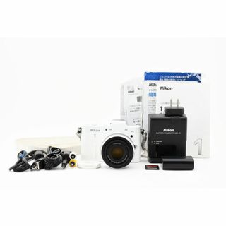 ニコン(Nikon)のNikon 1 V1 ミラーレス一眼 30-110mm ホワイト レンズキット(ミラーレス一眼)