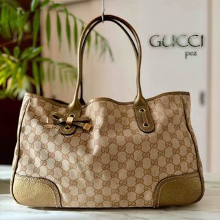 グッチ(Gucci)の正規品 GUCCI グッチ GG柄 レザーハンドバッグ(ショルダーバッグ)