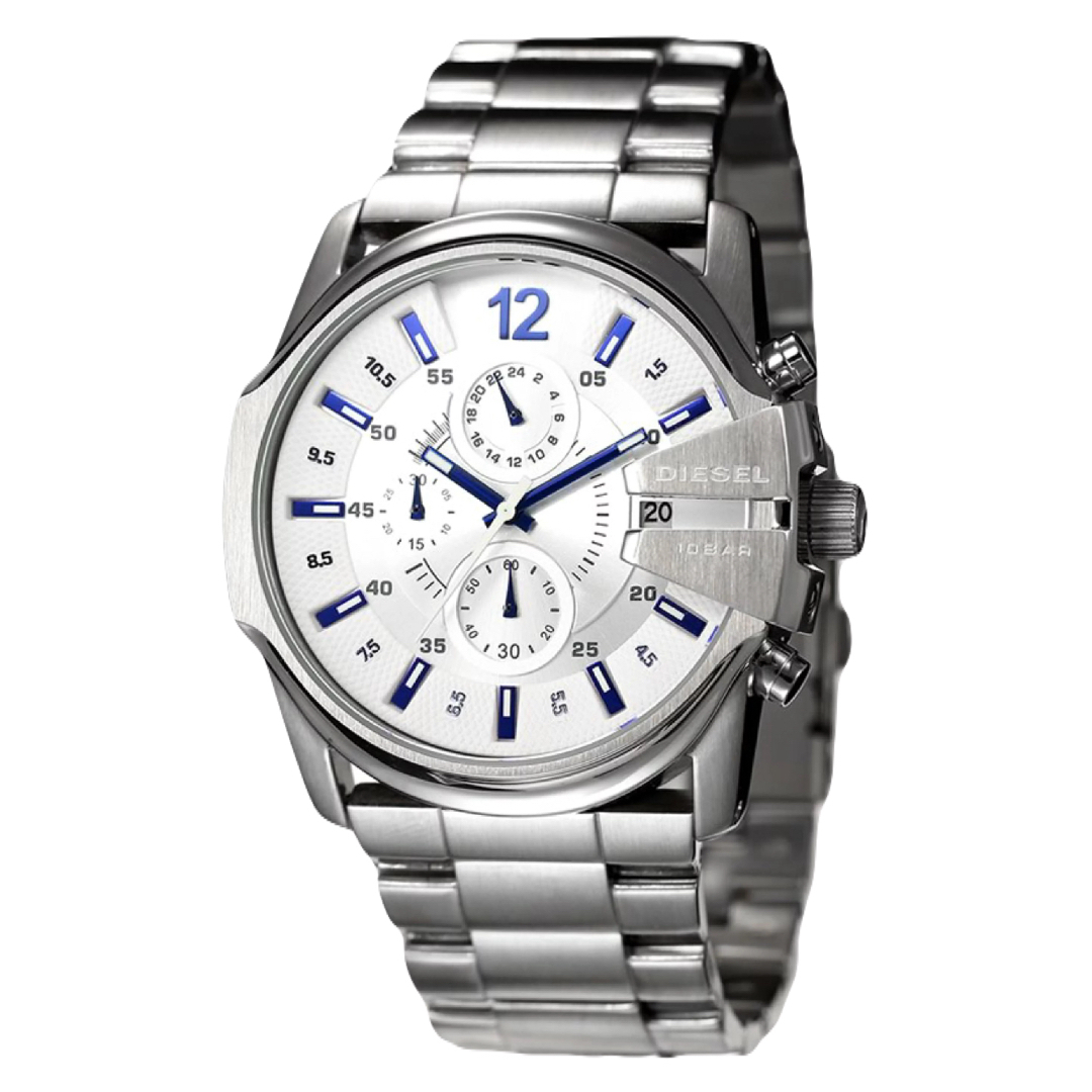 DIESEL(ディーゼル)の【DIESEL/ディーゼル】腕時計 アナログ ステンレス シルバー 人気 メンズの時計(腕時計(アナログ))の商品写真
