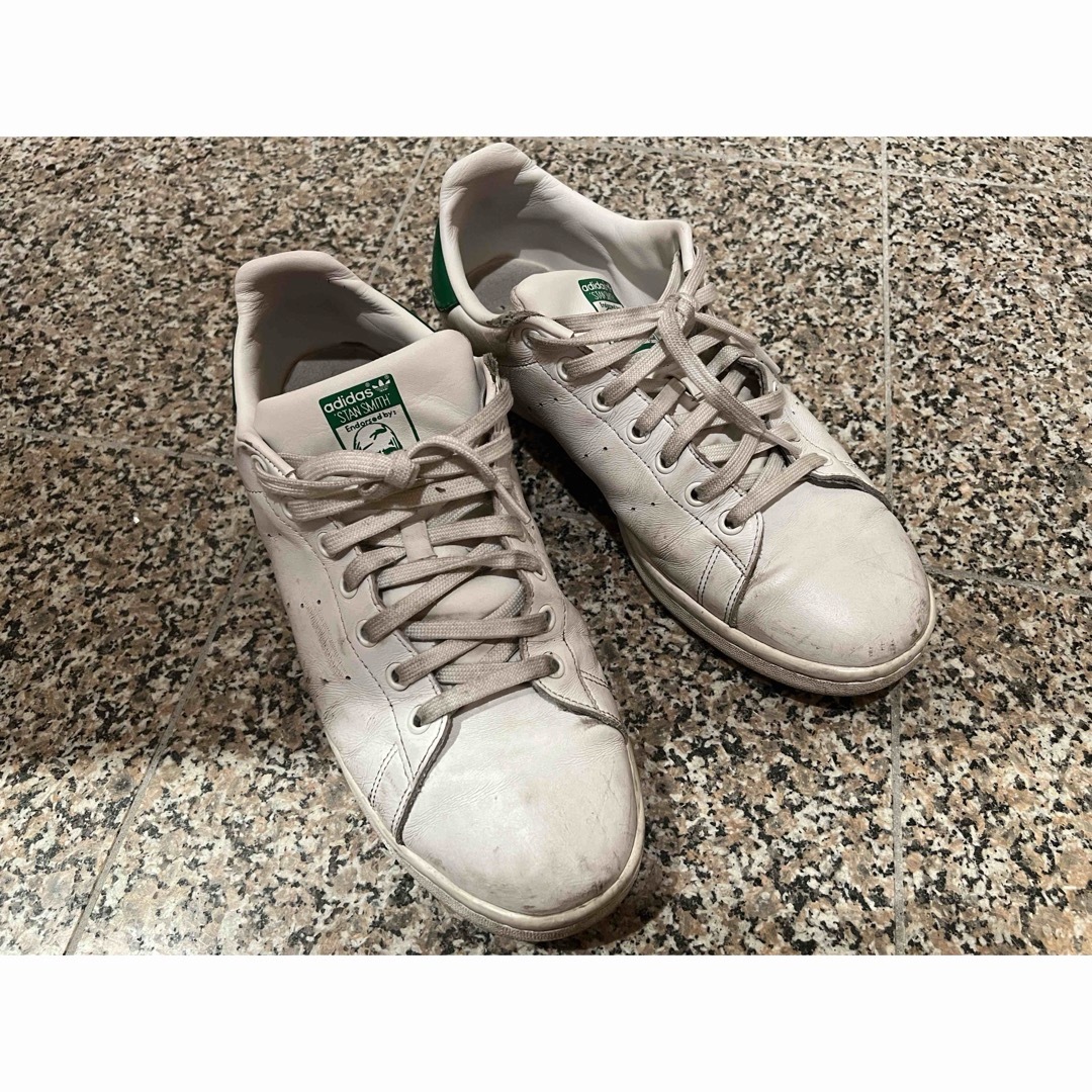 STANSMITH（adidas）(スタンスミス)のアディダス スタンスミス ホワイト グリーン W メンズの靴/シューズ(スニーカー)の商品写真