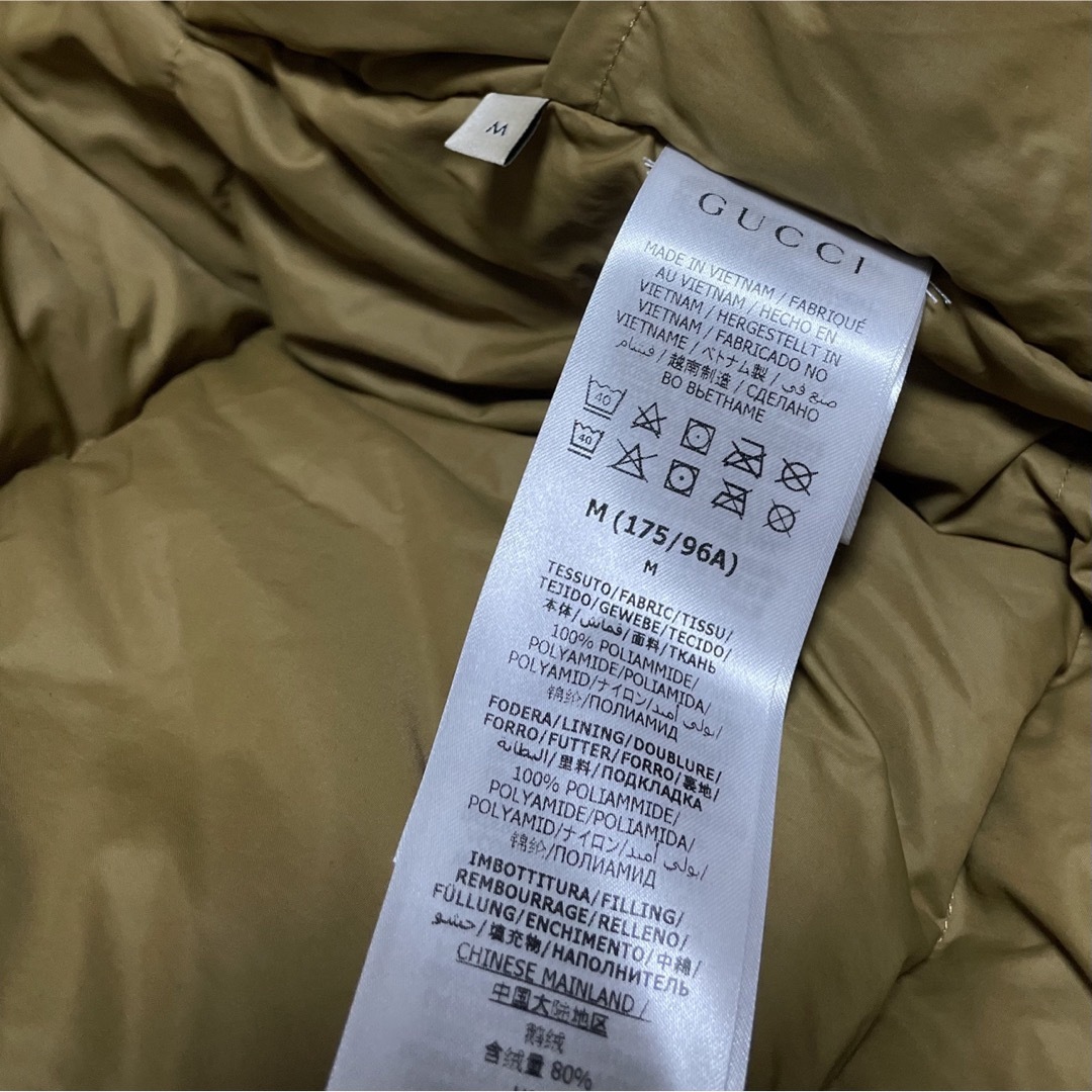 GUCCI - 新品 グッチ ノースフェイス コラボ ダウンコート GUCCI - 新品 グッチ ノースフェイス コラボ ダウンコート