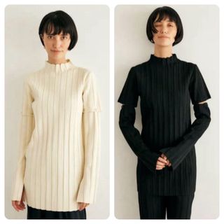 マウジー(moussy)の新年セール moussy M_ RIB KNIT トップス まとめ売り(ニット/セーター)