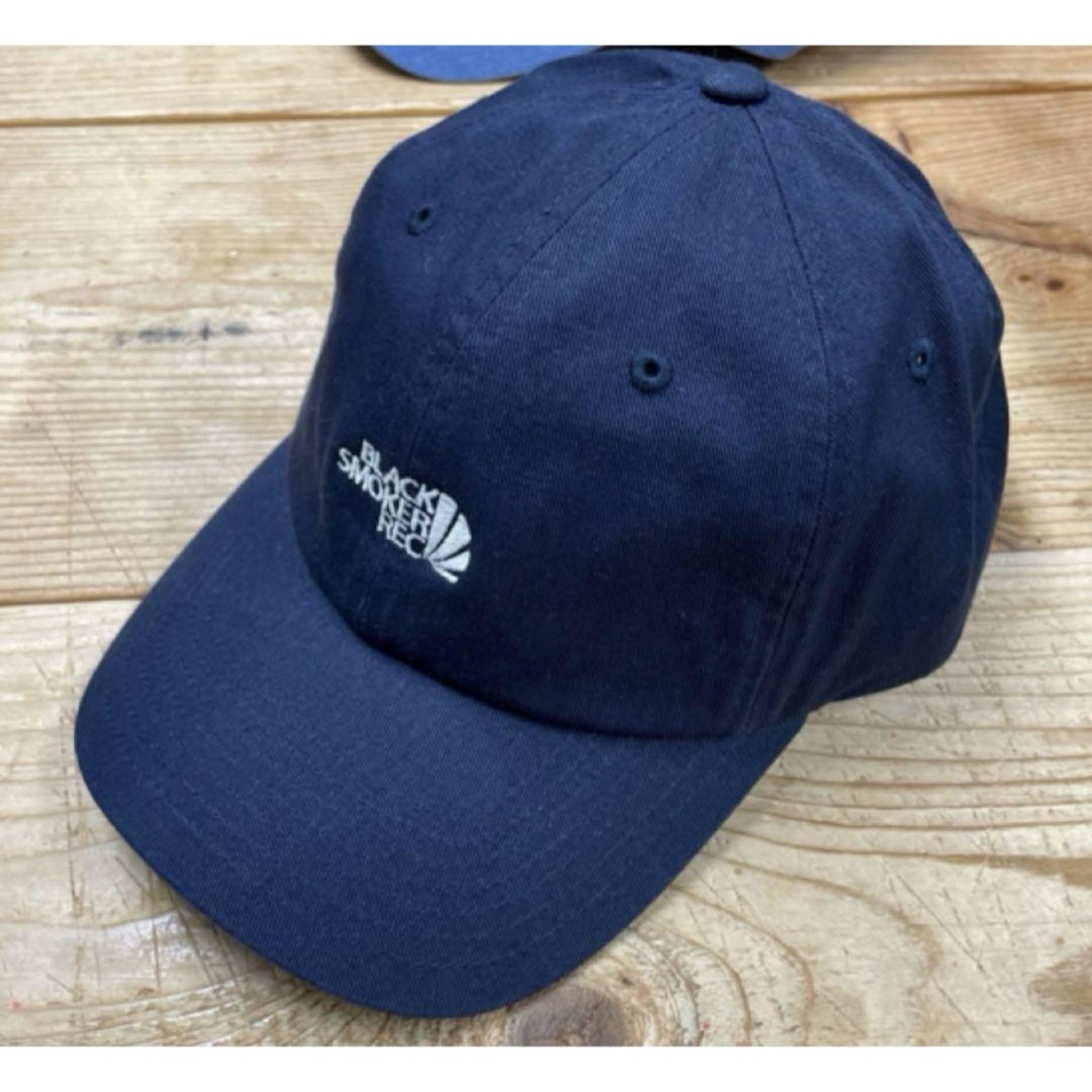 【値引不可】BLACK SMOKER BLACKFACE CAP ネイビー送料込