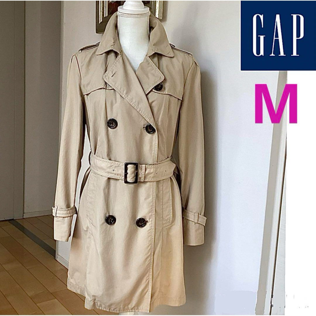 GAP ギャップ トレンチコート ベージュ 【人気商品】 - アウター