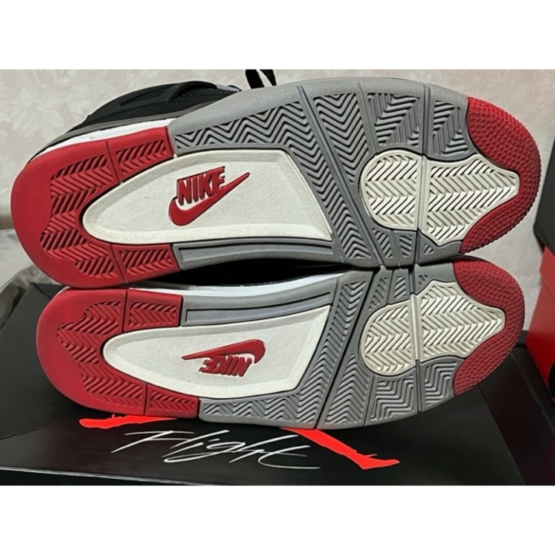 Jordan Brand（NIKE）(ジョーダン)のエアジョーダン4 "ブレッド" (2019) メンズの靴/シューズ(スニーカー)の商品写真