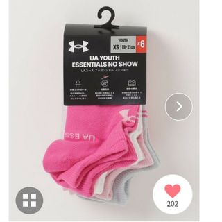 アンダーアーマー(UNDER ARMOUR)の新品 靴下 ６足 アンダーアーマー UA エッセンシャルノーショー ソックス(ソックス)