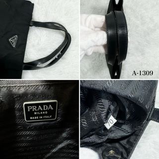 PRADA - 美品✨PRADA プラダ ナイロン×レザー トートバッグ 