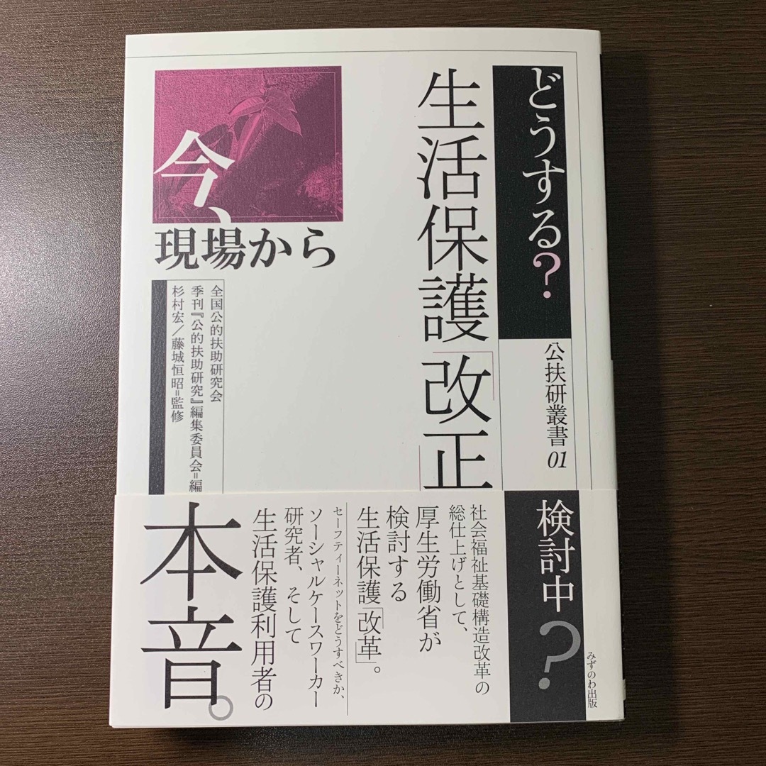 どうする？生活保護「改正」 エンタメ/ホビーの本(人文/社会)の商品写真