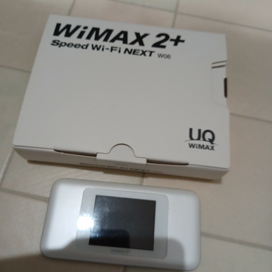 WiMAX2+ Speed Wi-Fi NEXT W06 スマホ/家電/カメラのPC/タブレット(PC周辺機器)の商品写真