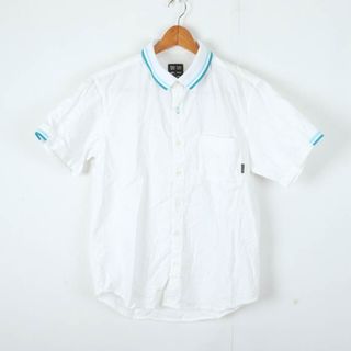 ビラボン(billabong)のビラボン 半袖シャツ 胸ポケット スポーツウエア メンズ Lサイズ ホワイト BILLABONG(シャツ)