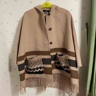 ウィークエンドマックスマーラ(Weekend Max Mara)のWEEKEND MAX MARA ウール ケープ(ポンチョ)