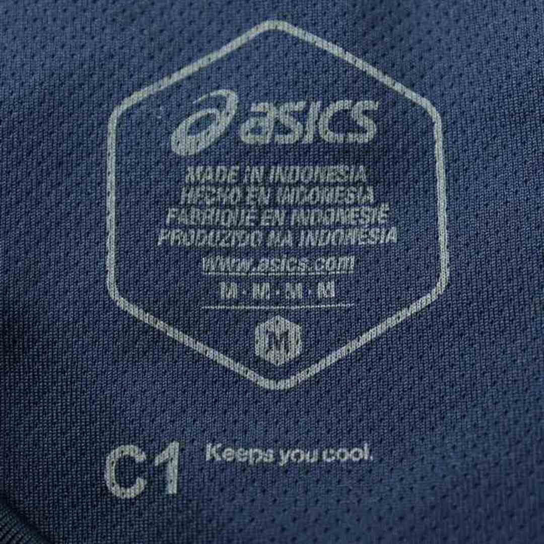 asics(アシックス)のアシックス 半袖Tシャツ C1 バスケットボール スポーツウエア メンズ Mサイズ ネイビー asics メンズのトップス(Tシャツ/カットソー(半袖/袖なし))の商品写真