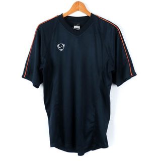 ナイキ(NIKE)のナイキ 半袖Tシャツ Vネック ドライフィット スポーツウエア メンズ Lサイズ ネイビー NIKE(Tシャツ/カットソー(半袖/袖なし))