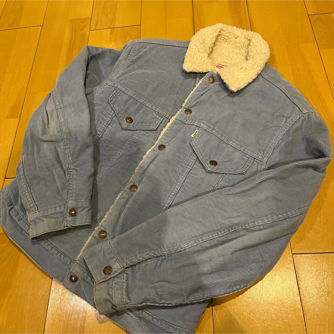 70s USA製Levi'sリーバイス70608 コーデュロイ　ボア　ジャケット